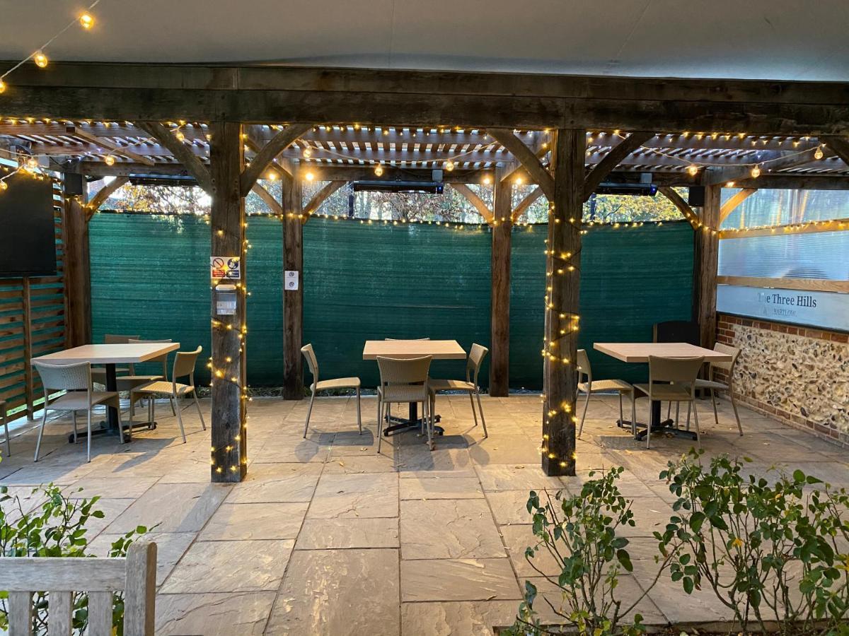 Hotel The Three Hills Bartlow Exterior foto